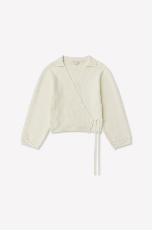 Wrap Cardigan - Snow
