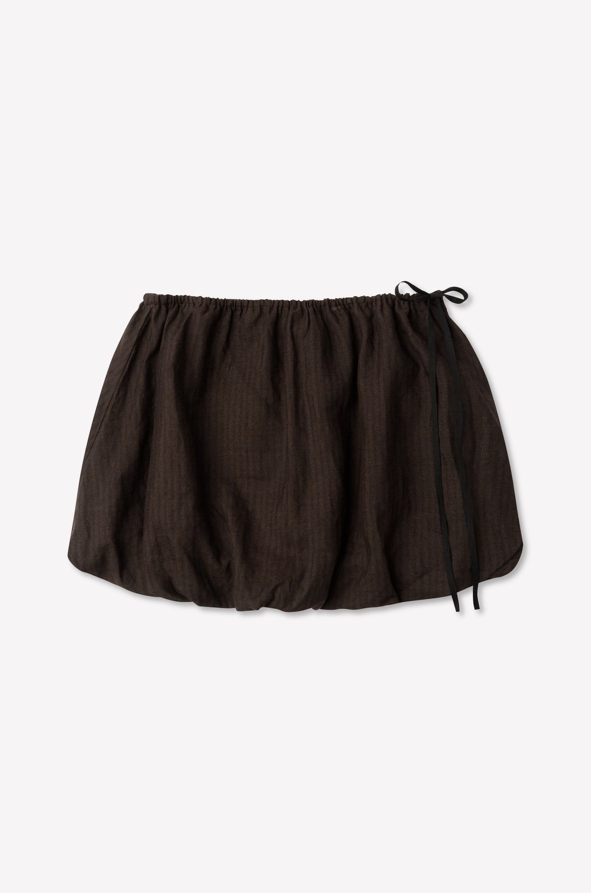 Bubble Top - Brown Black Stripe