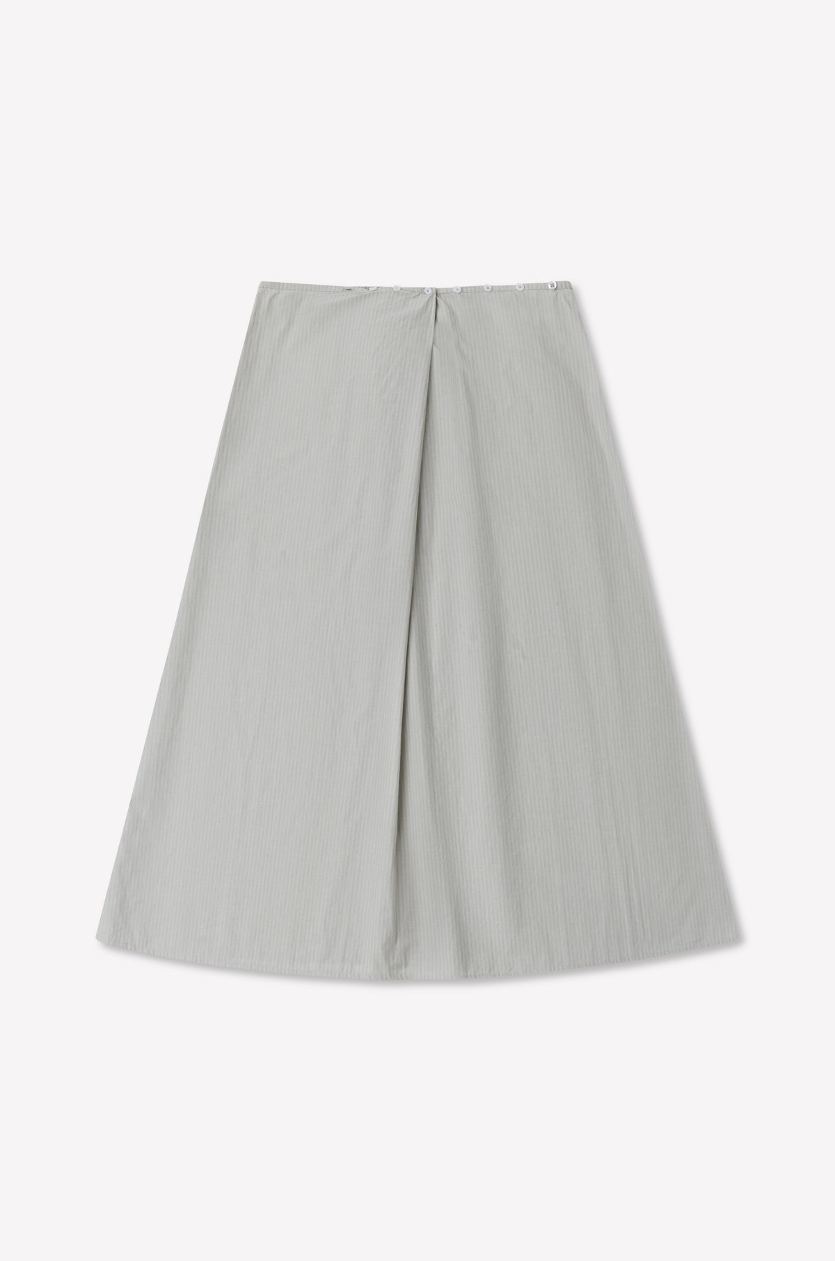 Wrap Skirt - Cloud Stripe
