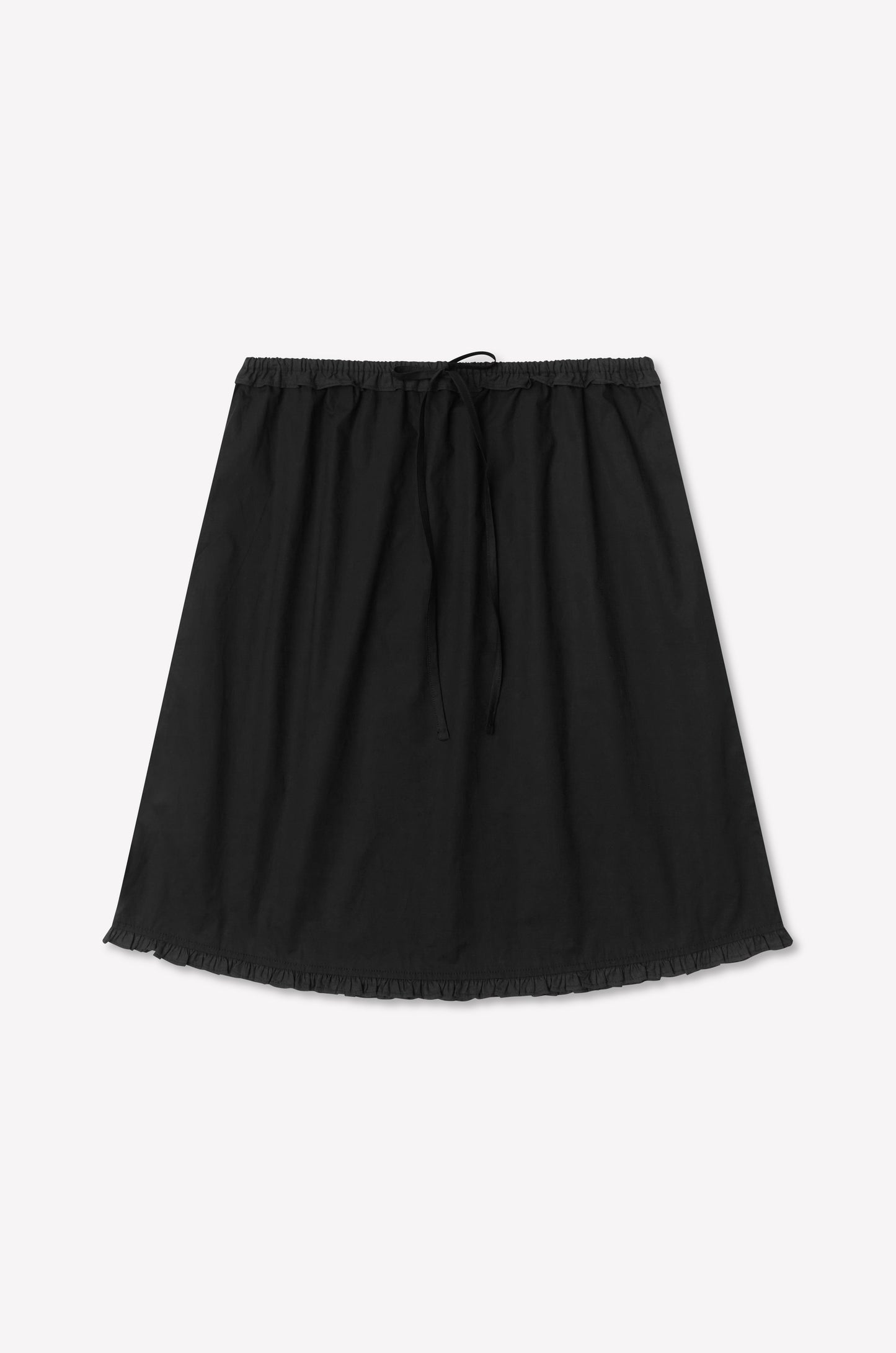 One Frill Skirt - Black