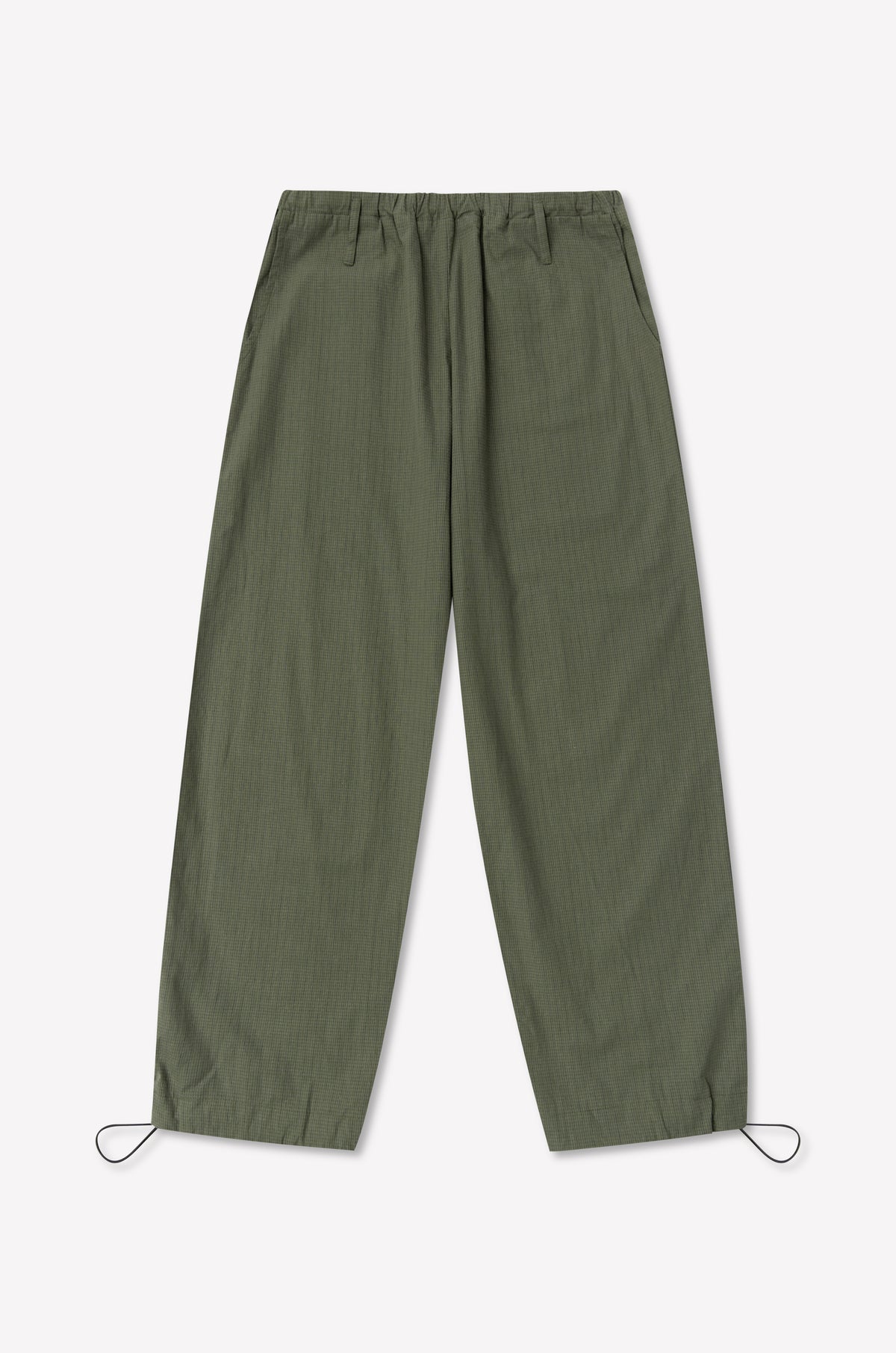 Hem Toggle Pant - Moss Stripe