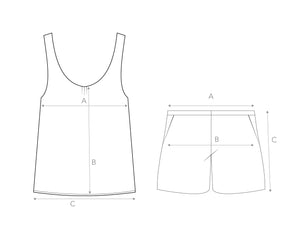 Sizing diagram