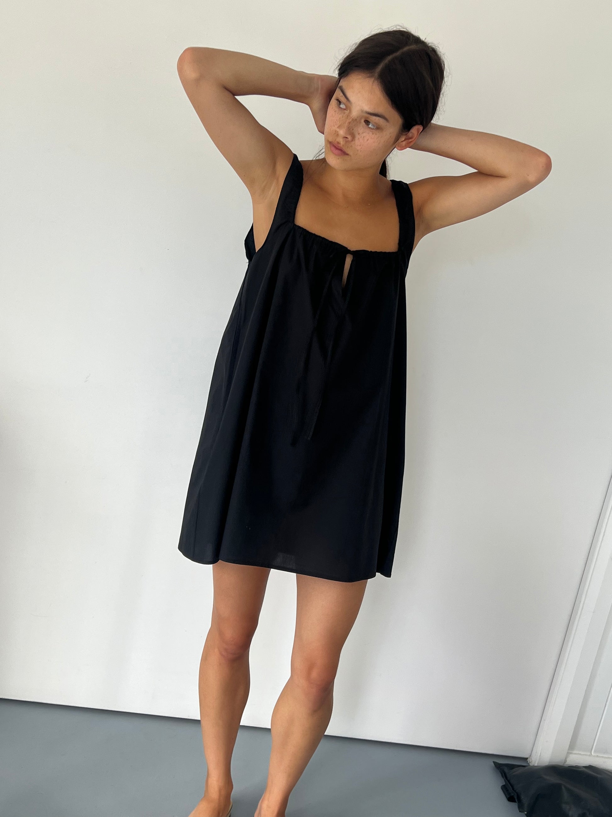 The Bow Dress - Black The Bow Dress - Black