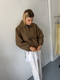 Double Layered Jacket - Pine Check