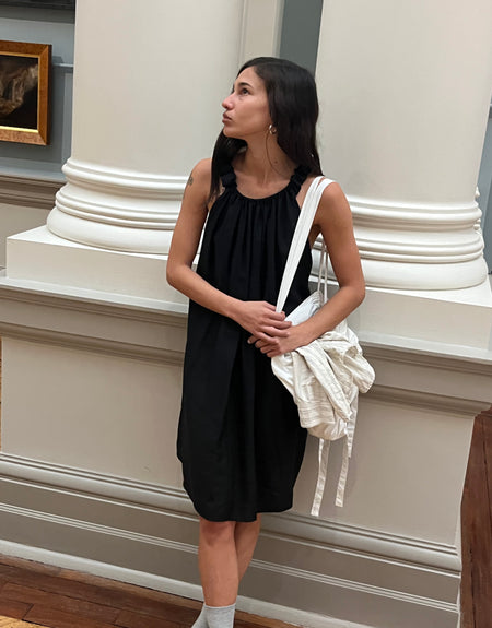 the break dress - black | Deiji Studios