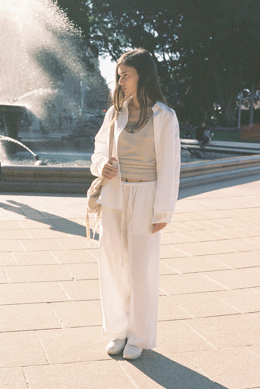the seam set - white