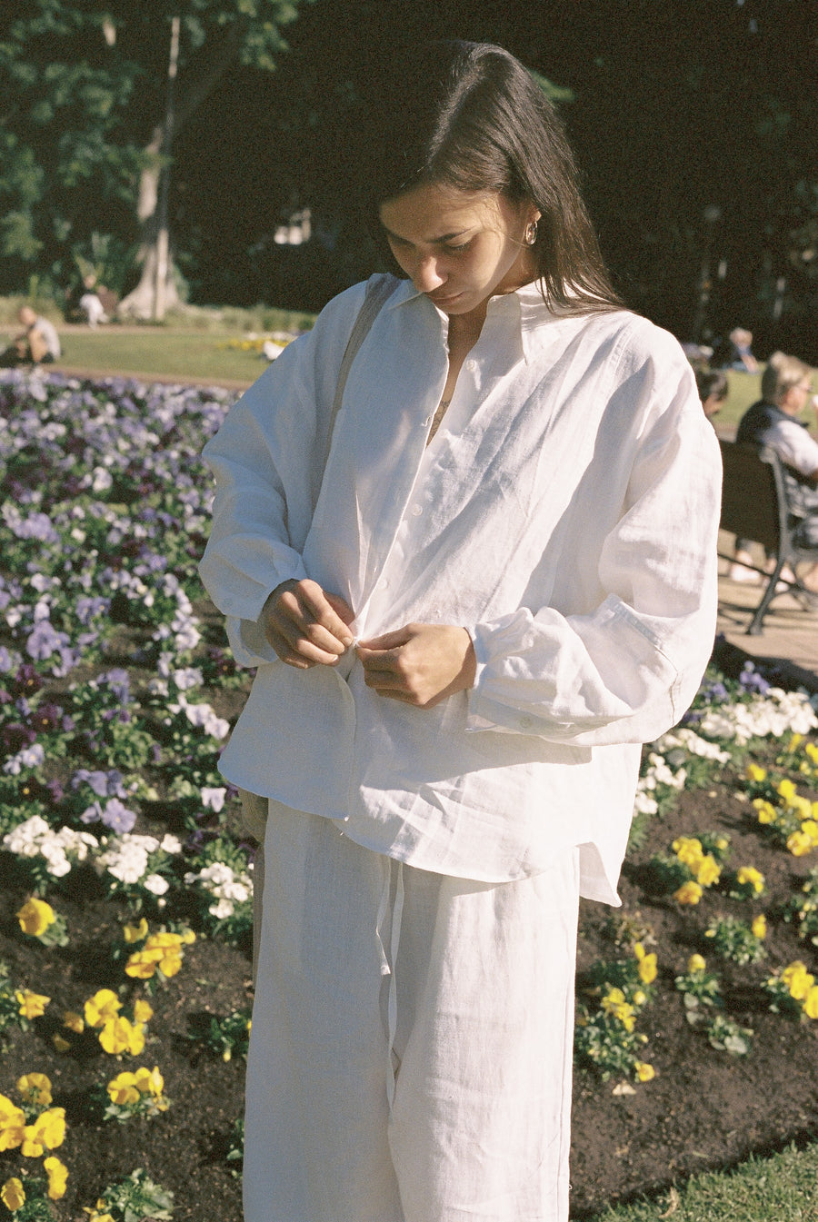 the seam set - white