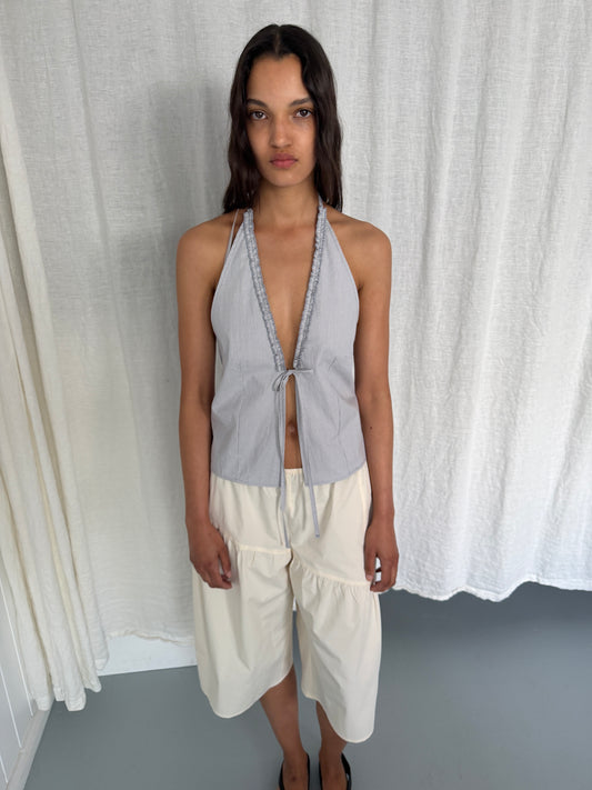 Angled Culotte - Off White