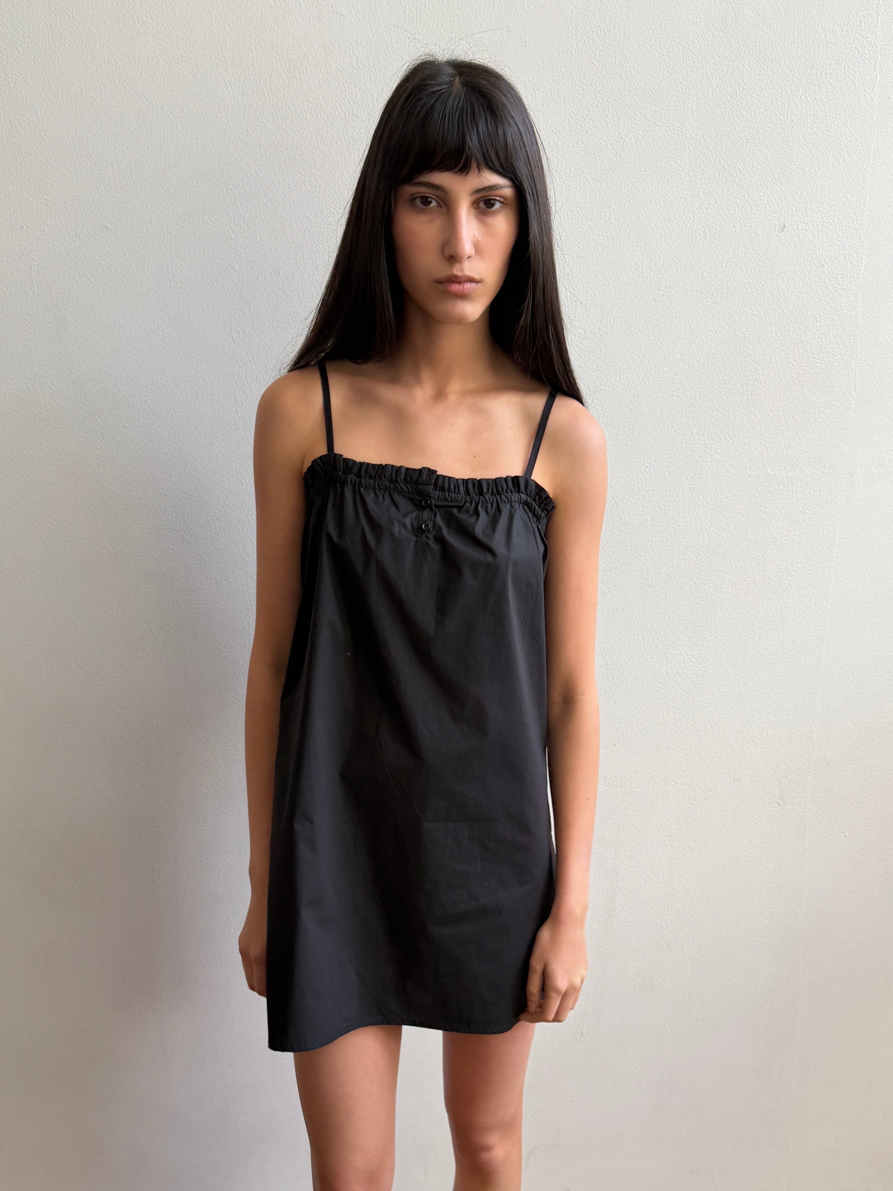 Frill Placket Dress