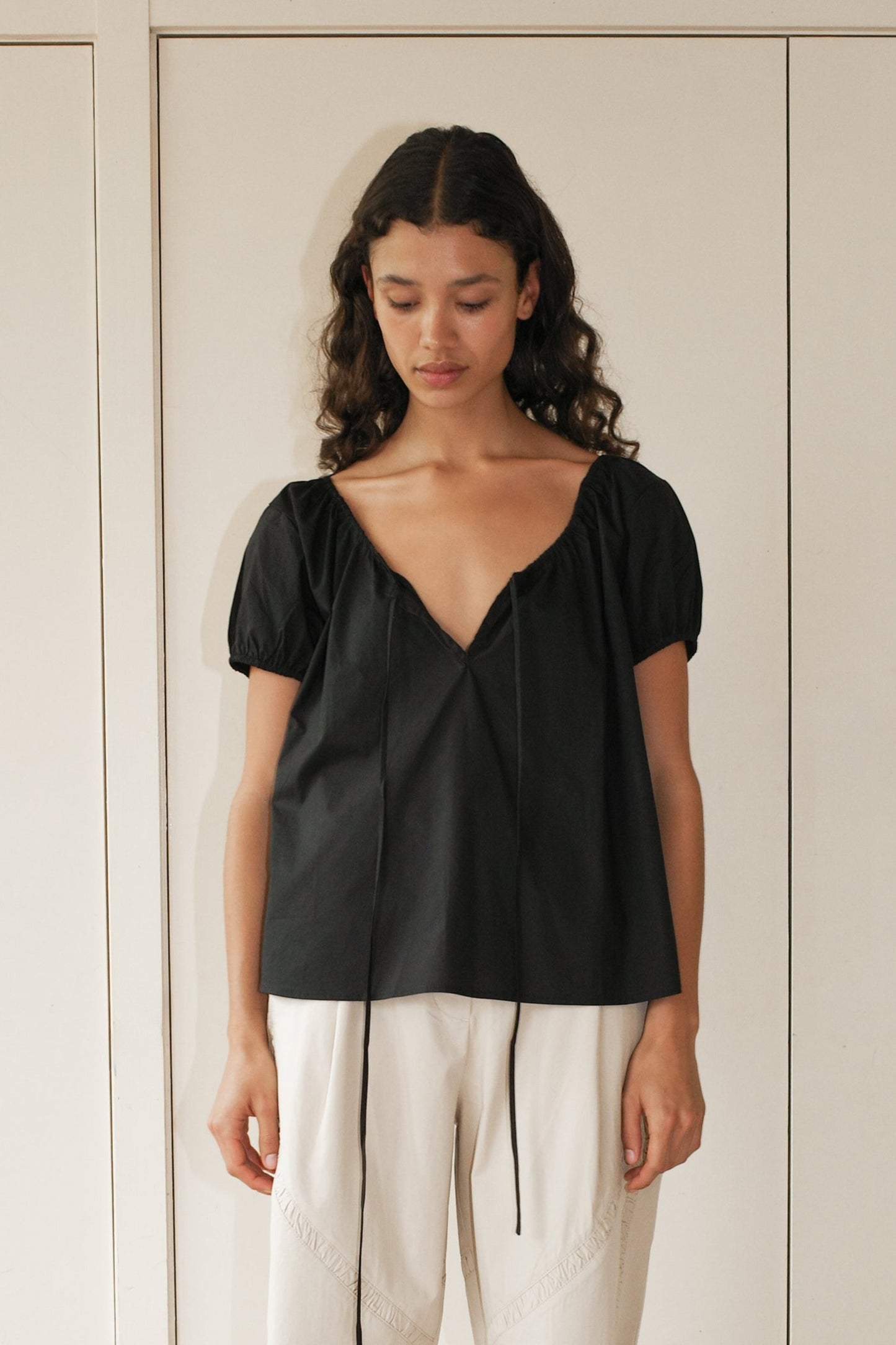 One Panel Top - Black