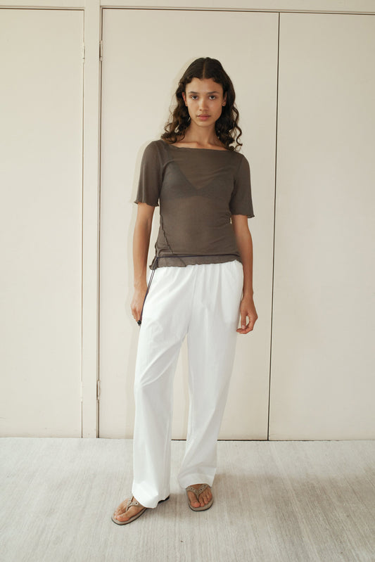 Ease Trouser - White