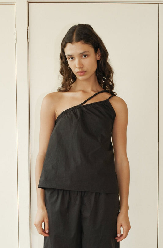 Shoulder Top - Black