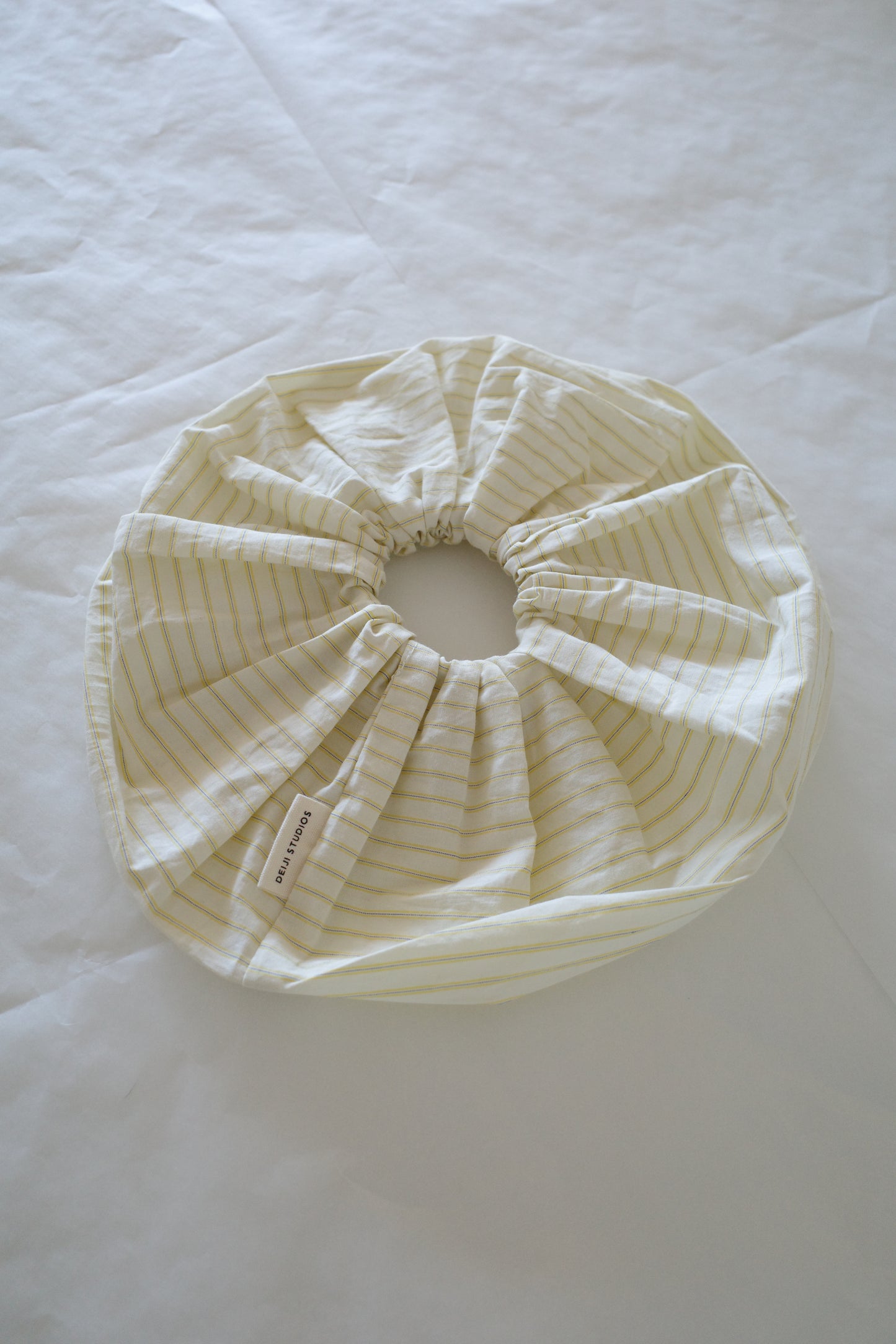 Scrunchie - Butter Stripe