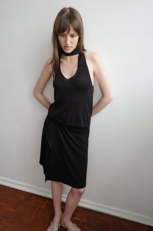 Jersey Skirt - Black