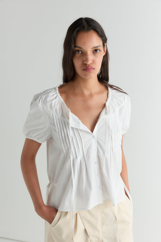 Blouse Top - White