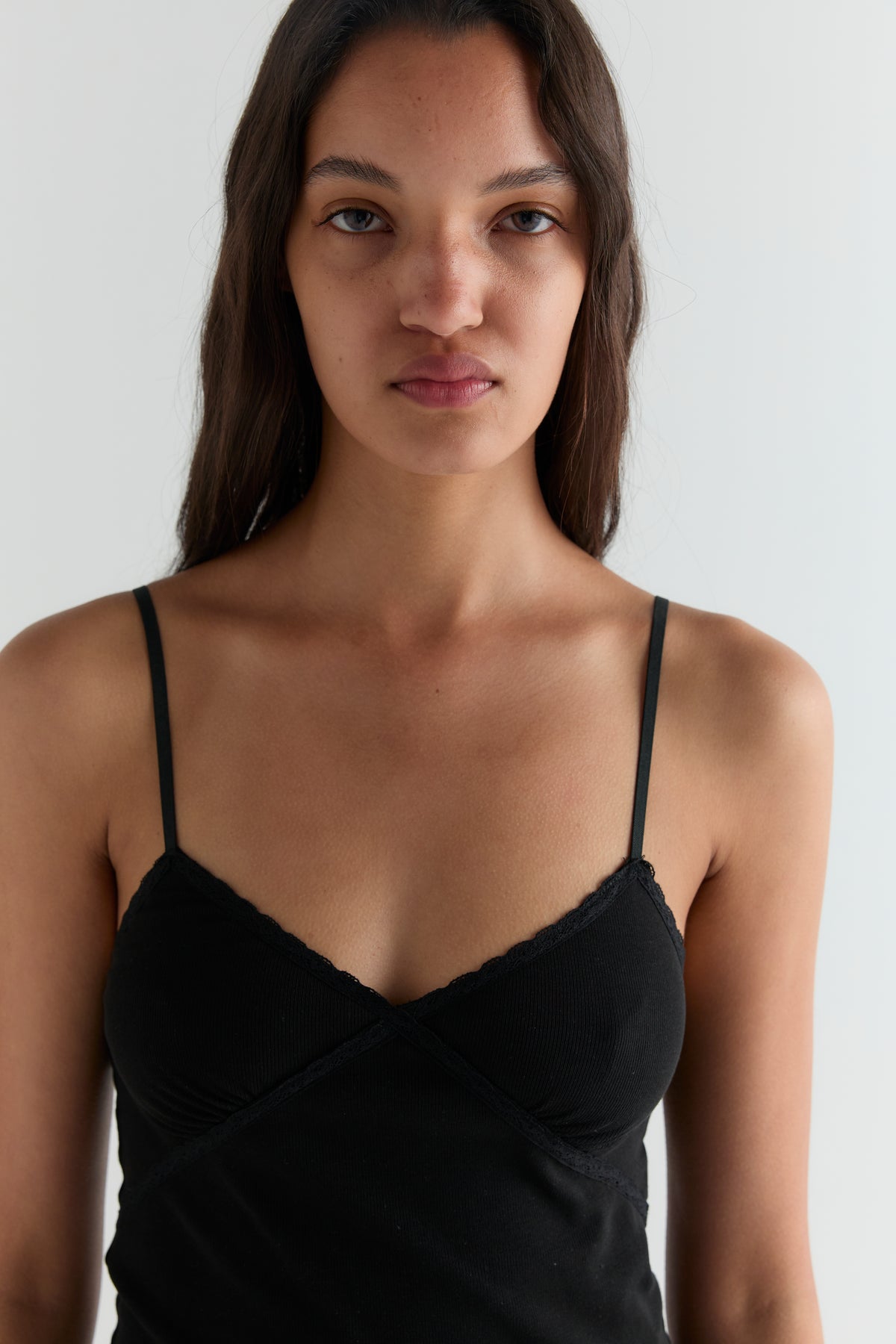 Lace Tank - Black