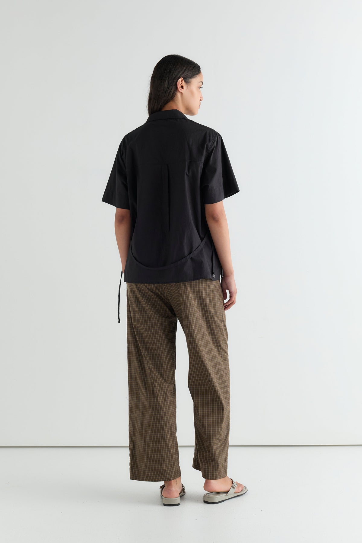 Ease Trouser - Garden Check