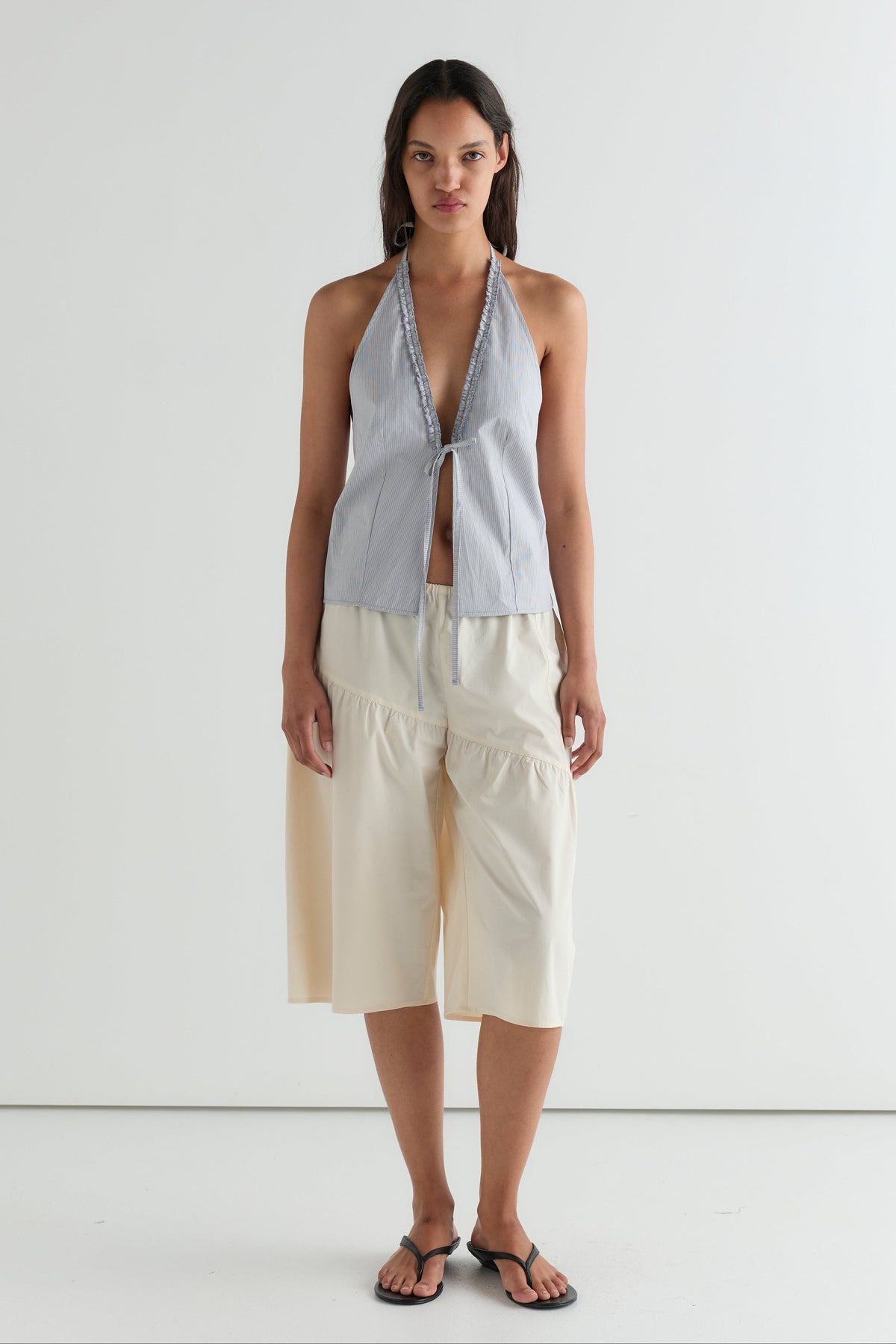 Angled Culotte - Off White