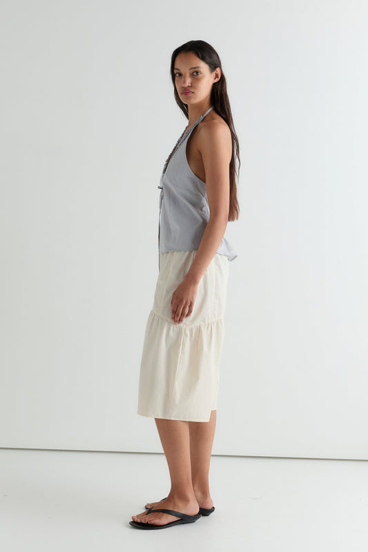 Angled Culotte - Off White
