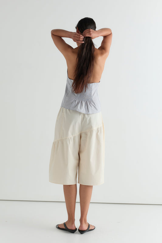 Angled Culotte - Off White