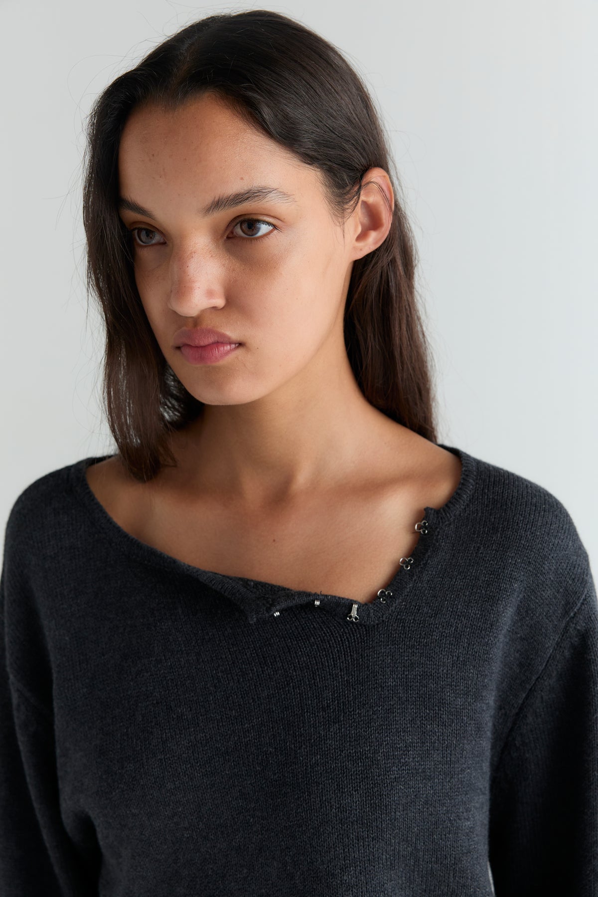 Open Knit - Grey