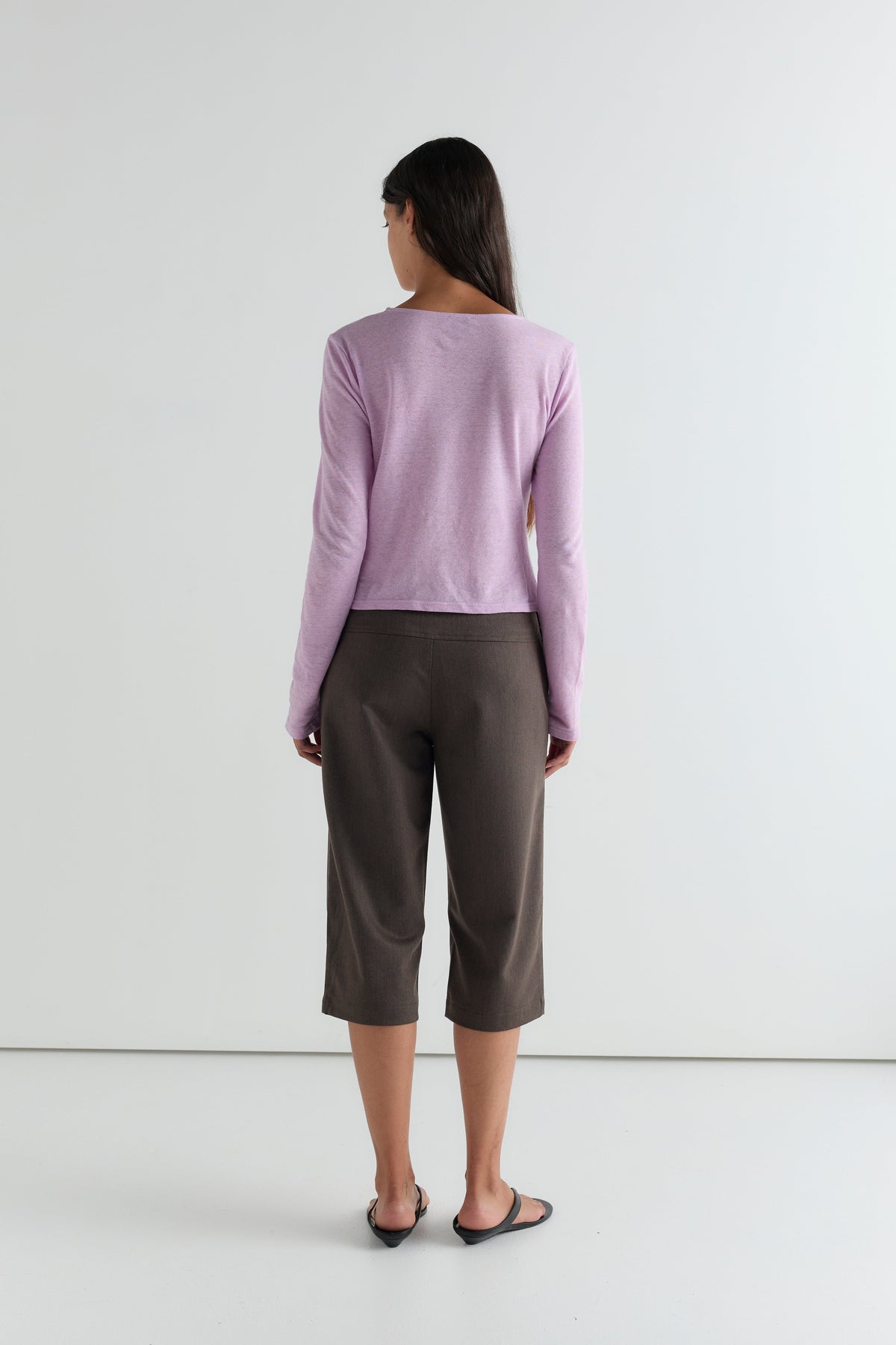 Pocket Capri - Brown