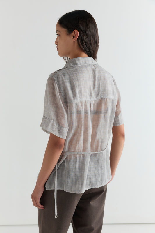 Linear Shirt - Honey Check