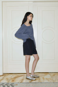 Button Short - Black