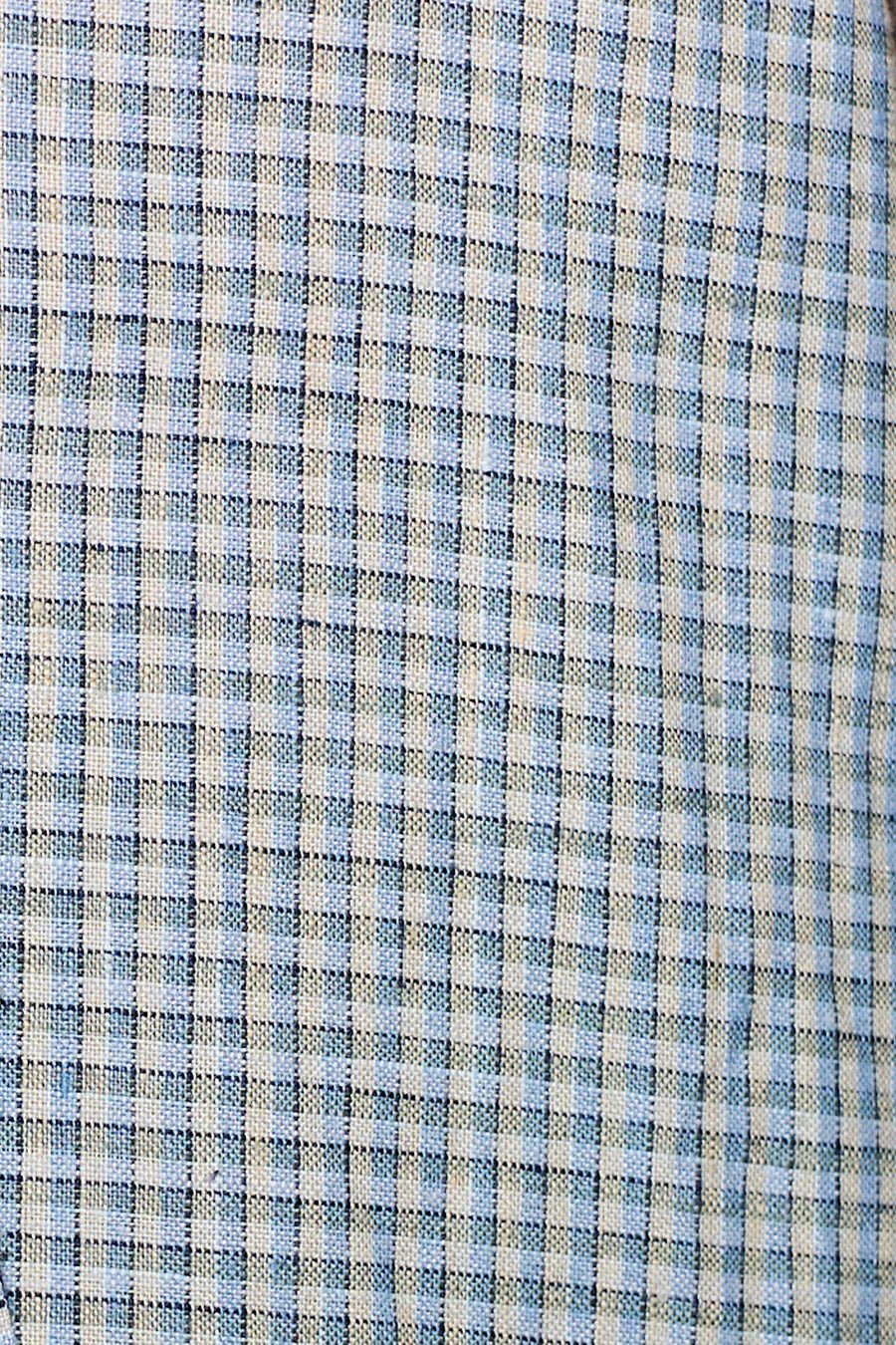 Close up of Sheets - field check fabric by Deiji Studios