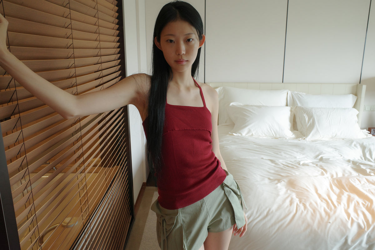 Half Top - Red
