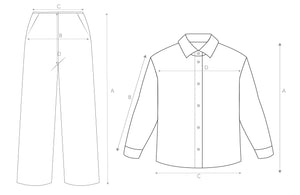 Sizing diagram