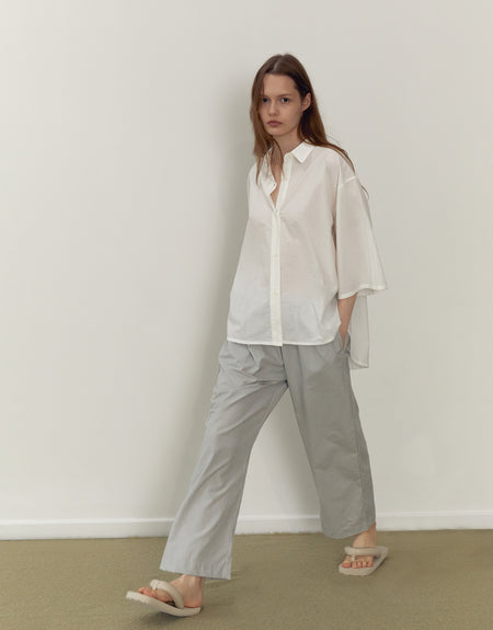 the ease trouser - court check | Deiji Studios