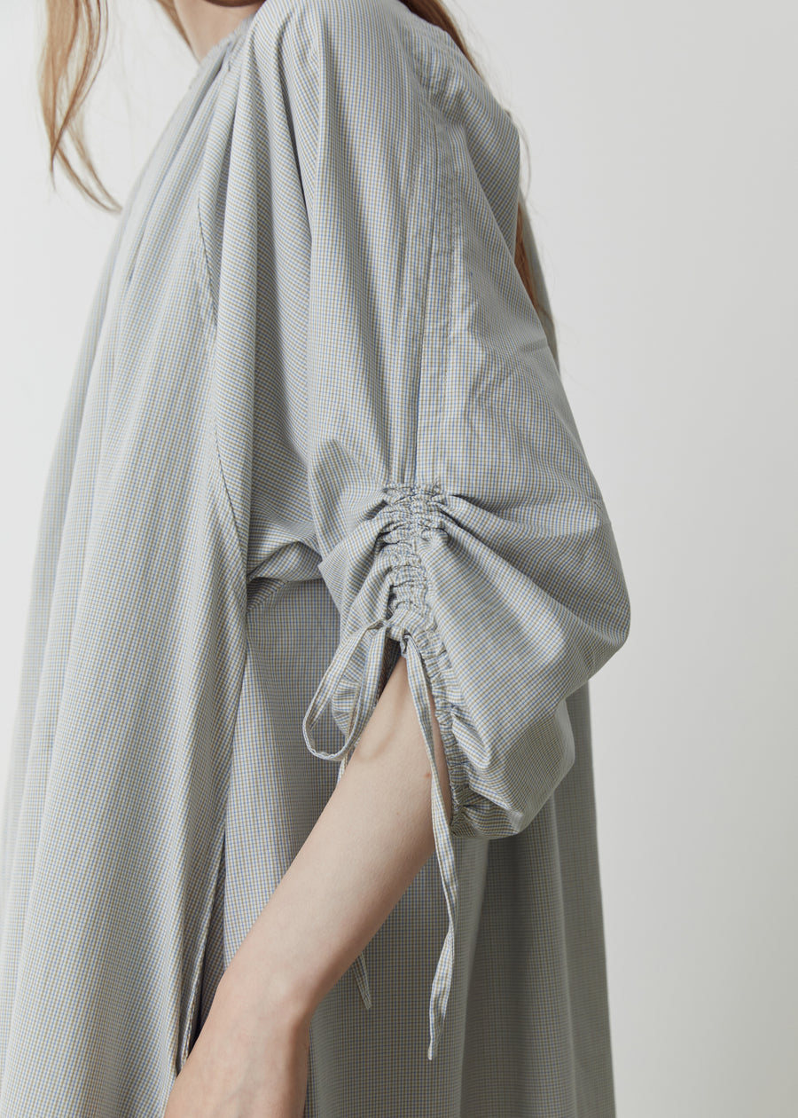 the drawstring dress - court check