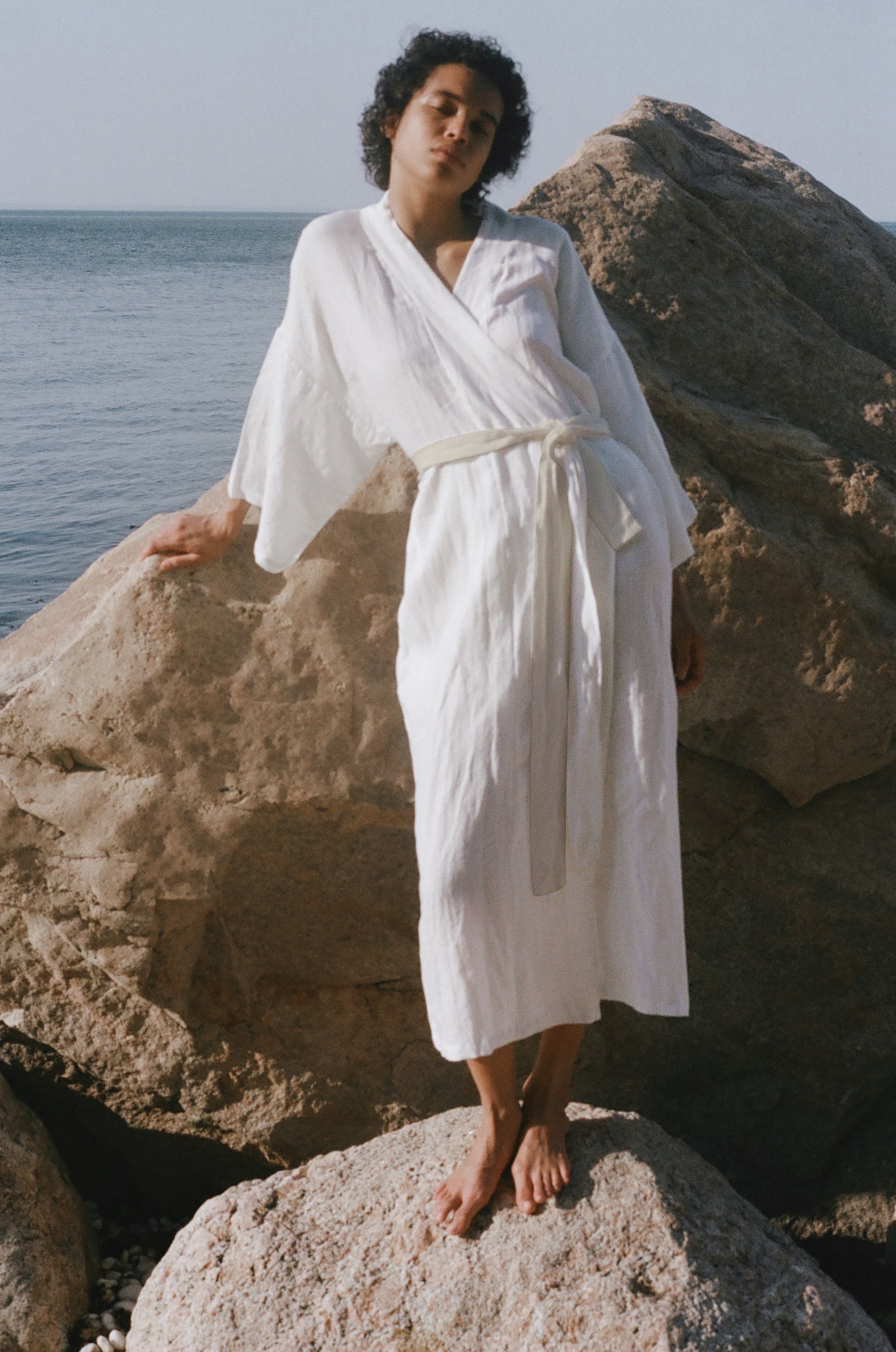 02 Linen Robe by Deiji Studios